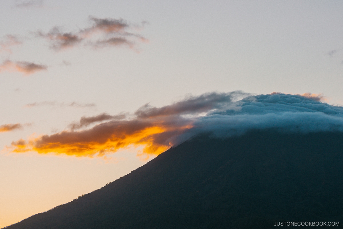 Mt Yotei at sunrise