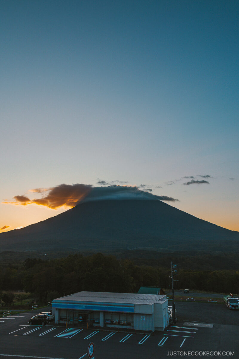 Mt Yotei at sunrise