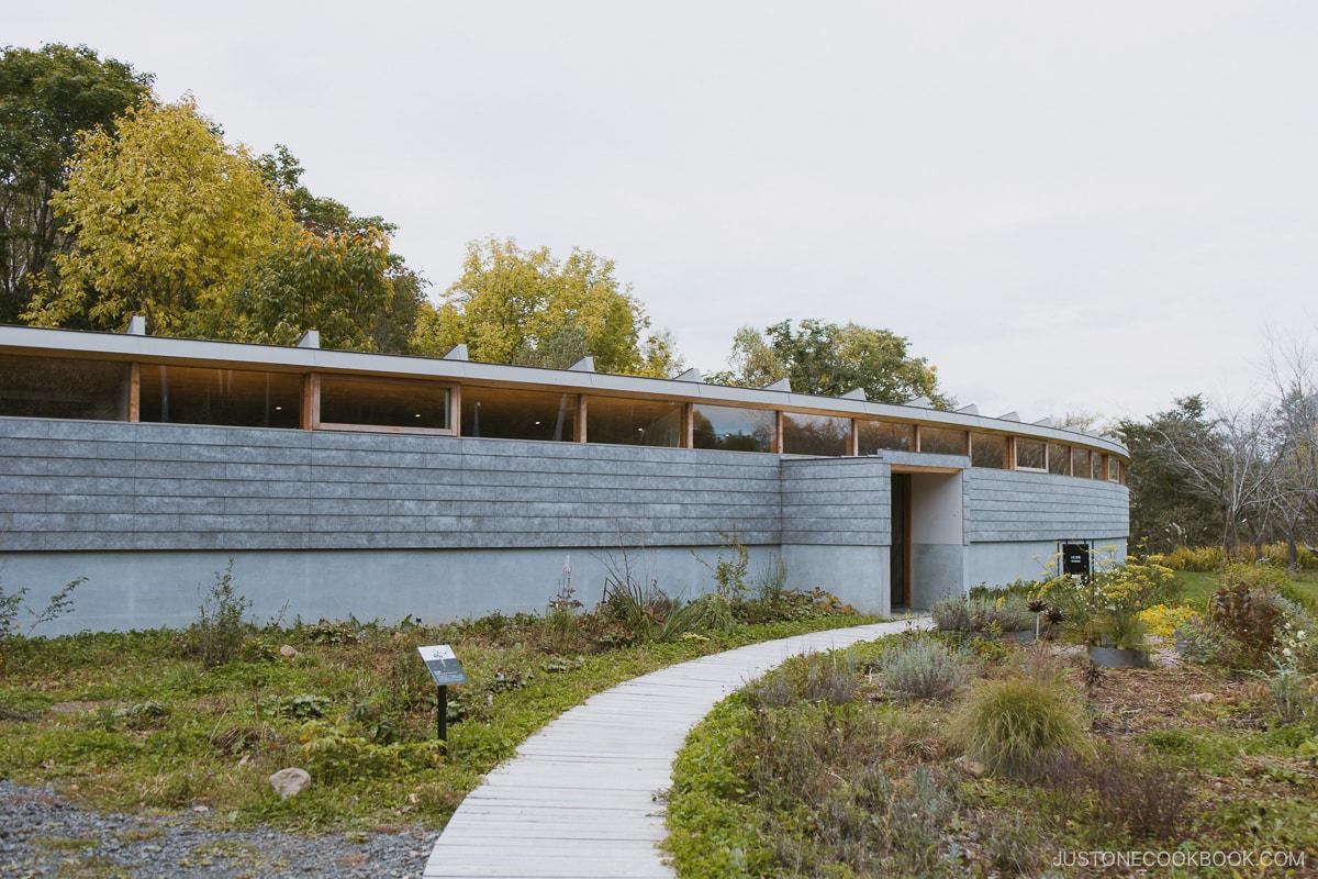 ICOR Niseko exterior with autumn leaves