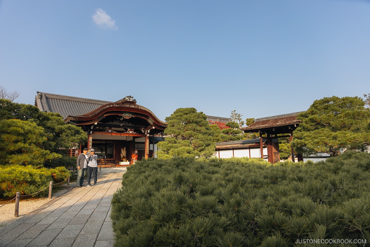 Entrance to the old residence house in Ninna-Ji