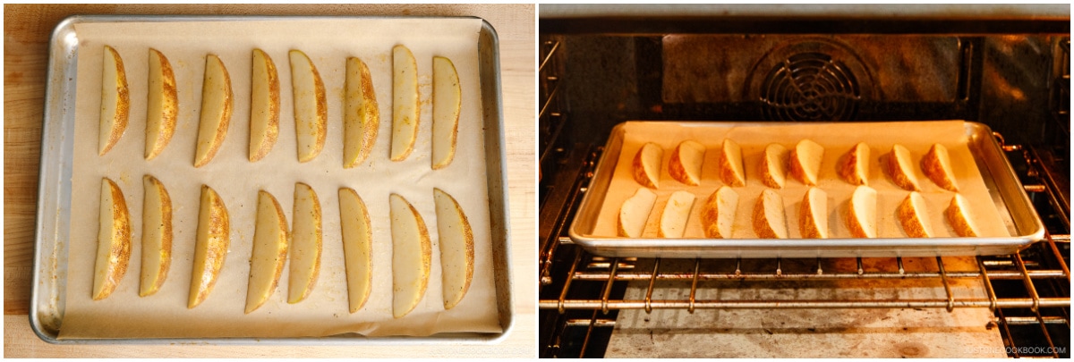 Crispy Baked Potato Wedges 7