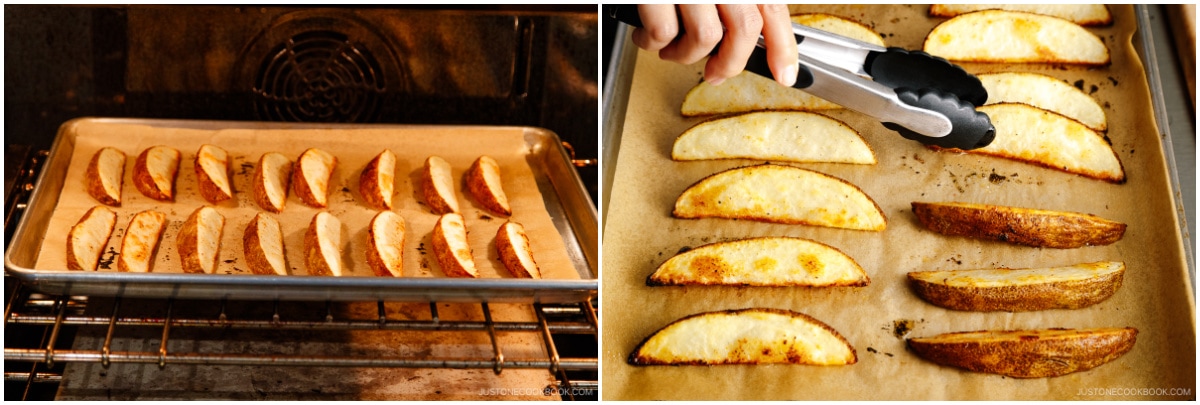 Crispy Baked Potato Wedges 8