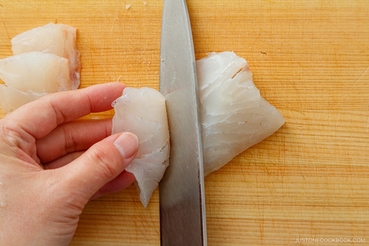 How to Plate Sashimi (Snapper)