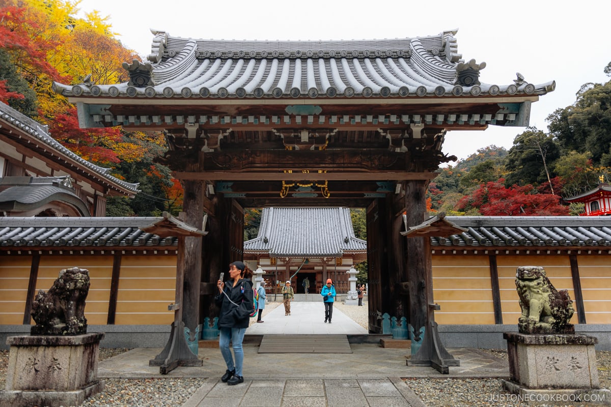 Temple entrance