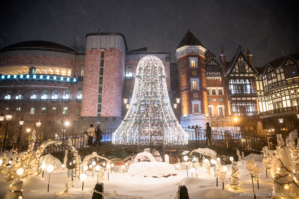 Shiroi Koibito Park illuminations