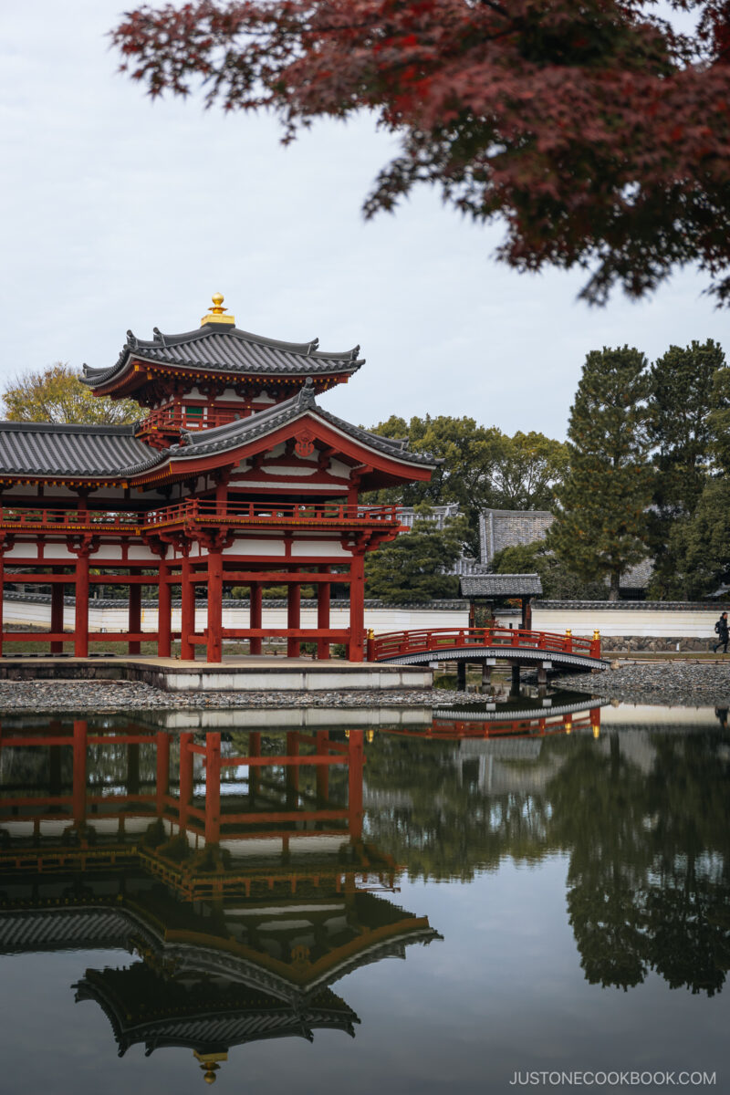 Bridge leading to inside the temple