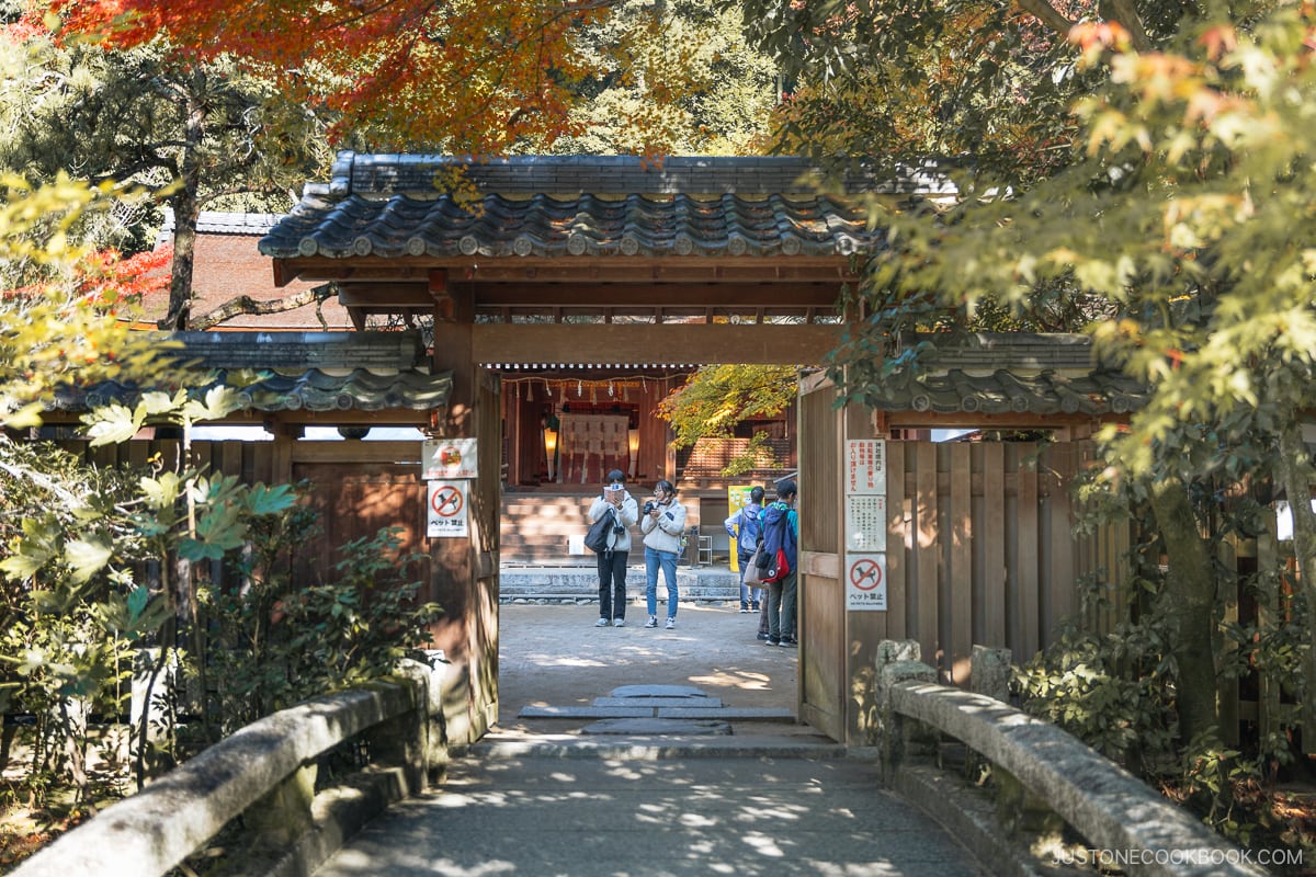 Shrine entrance gate