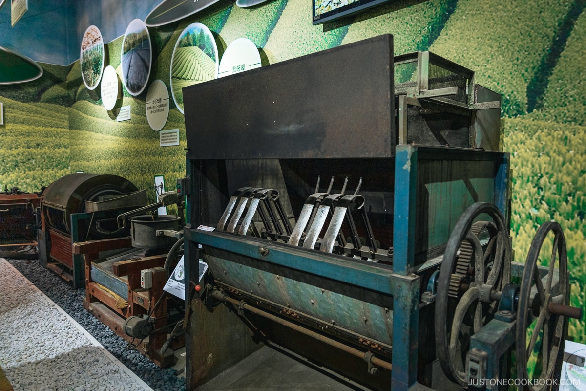 Machine used to cultivate green tea