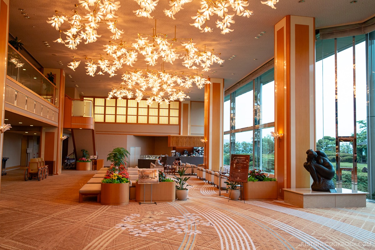Arima Grand Hotel lobby