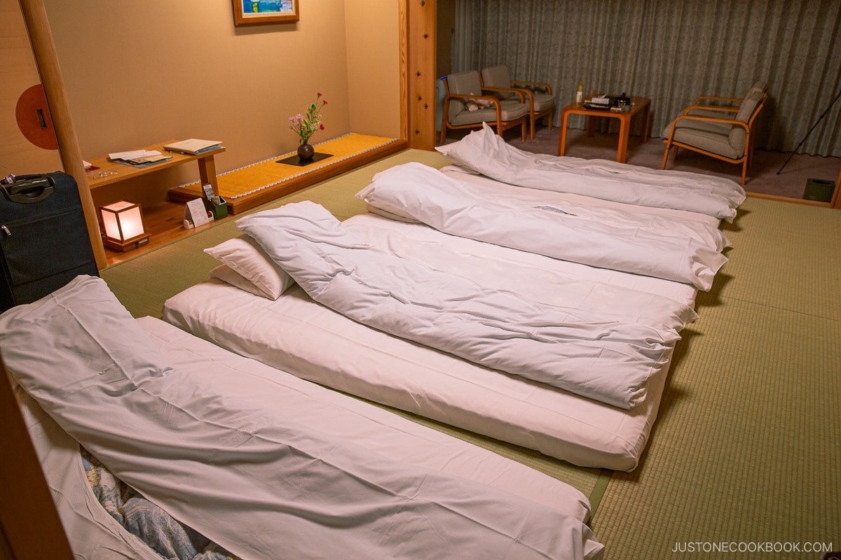 Arima Grand Hotel sleeping room layout