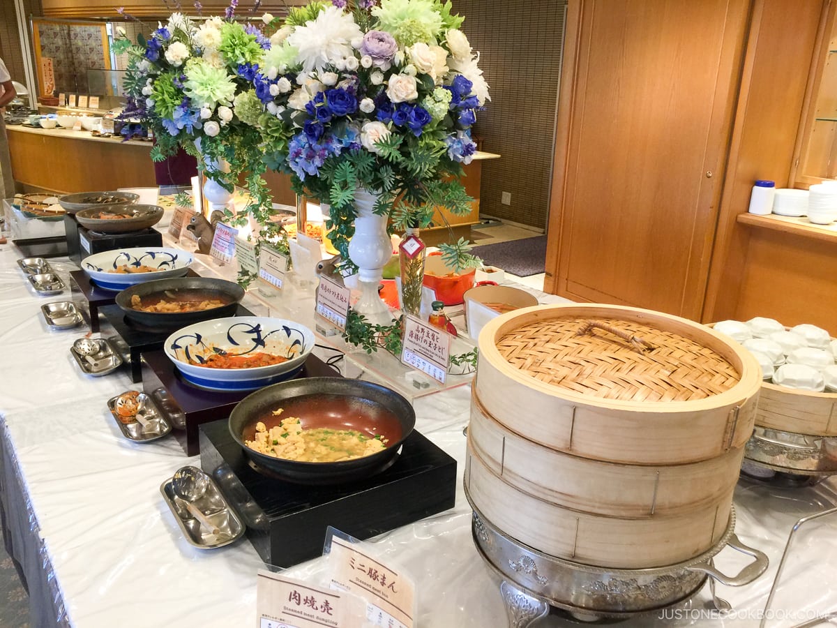 Arima Grand Hotel Japanese breakfast