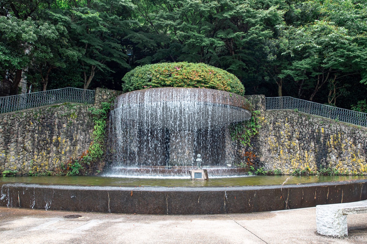 Downtown Arima fountain
