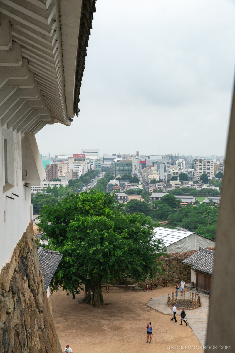 View from Himeji Castle