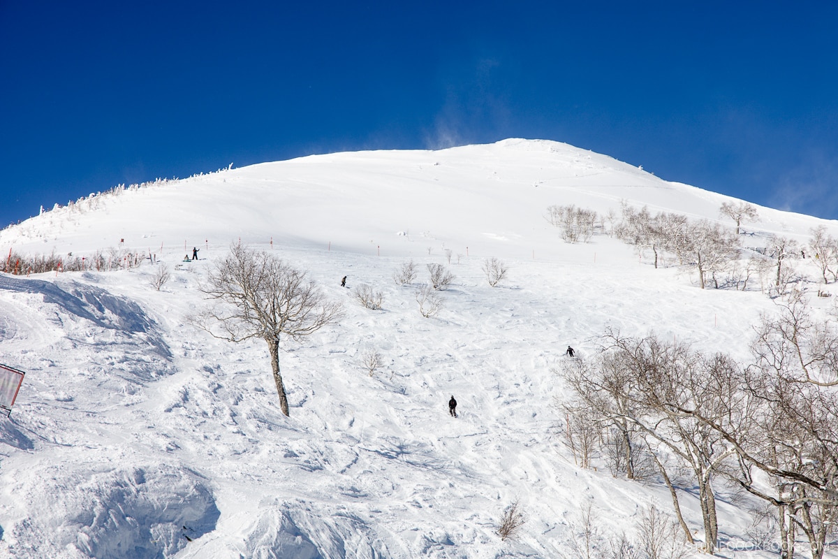Ski slopes at Tomamu Ski Resort
