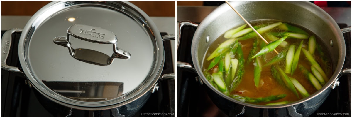 Bacon Asparagus Miso Soup 14