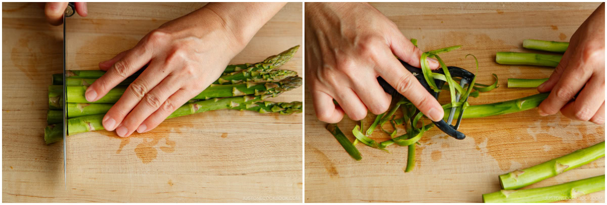 Bacon Asparagus Miso Soup 6