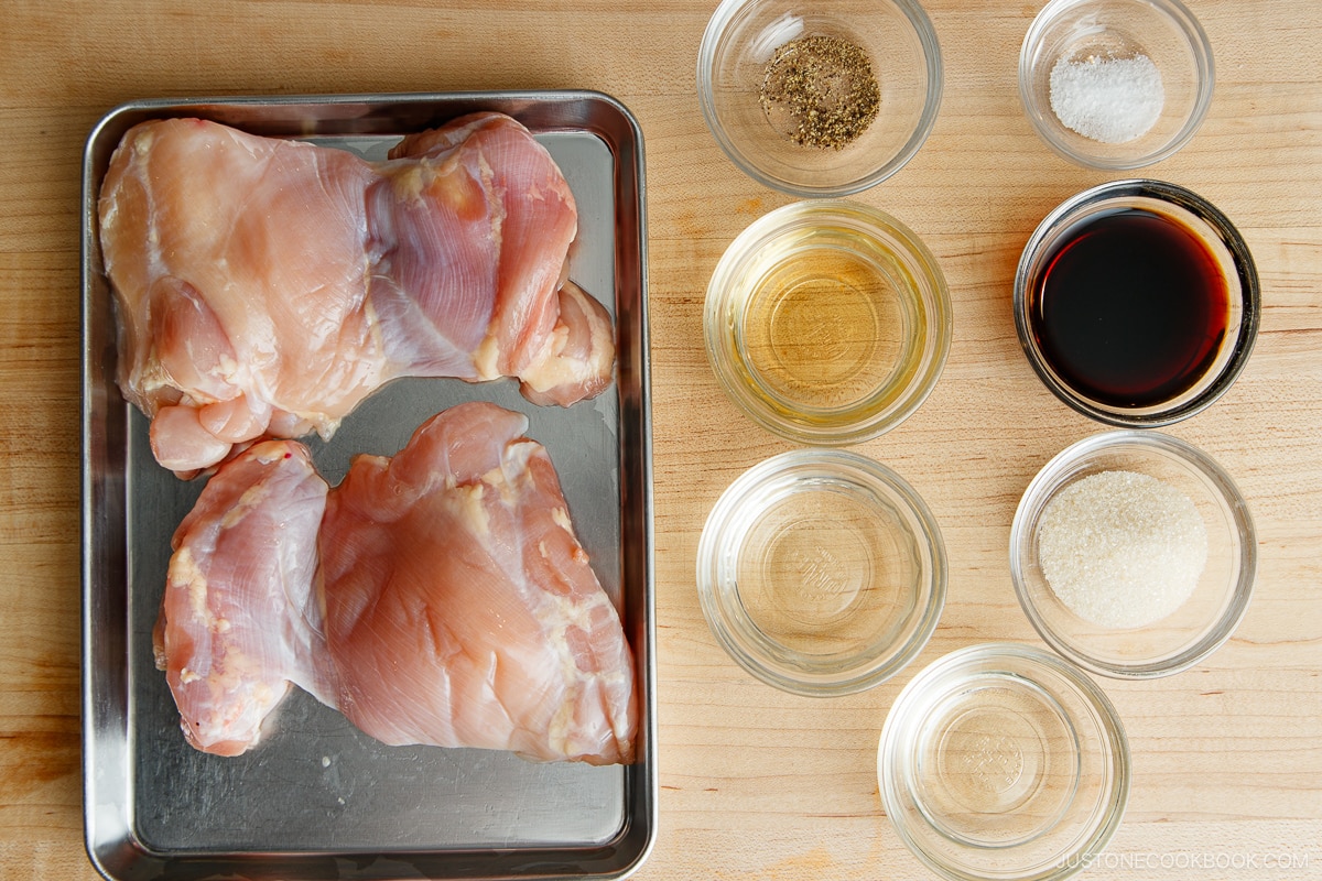 Chicken Teriyaki Ingredients