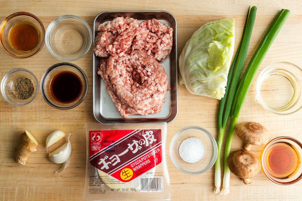 Gyoza Ingredients