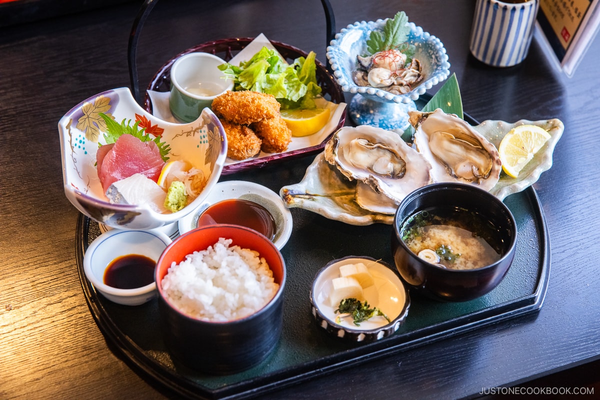 Oyster set meal