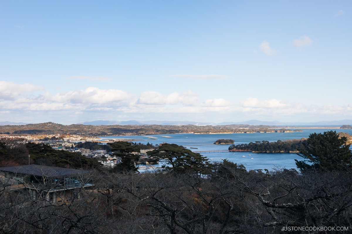 View overlooking Matsushima Bay