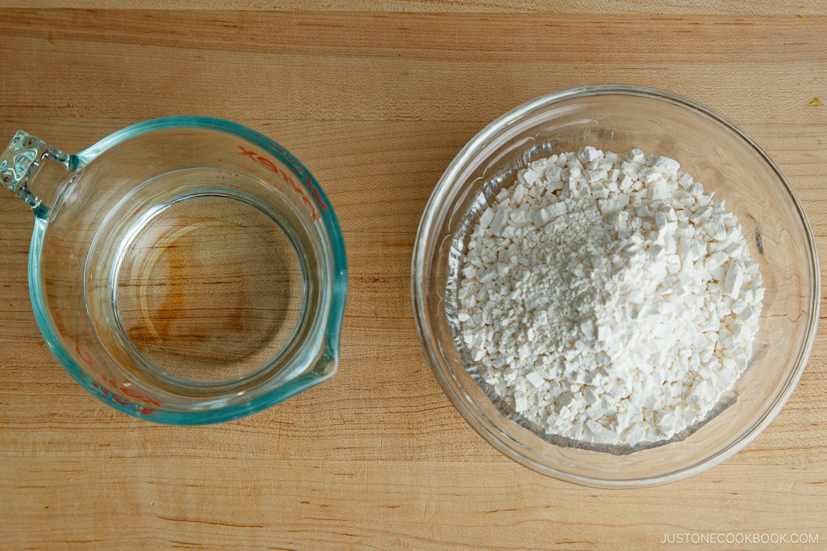 Shiratama Dango (Mochi Balls) Ingredients