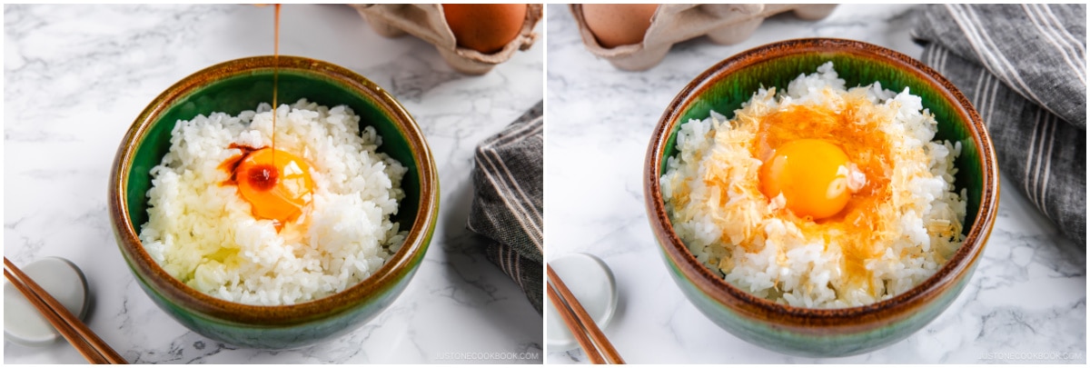 Tamago Kake Gohan (Japanese Egg on Rice) 2