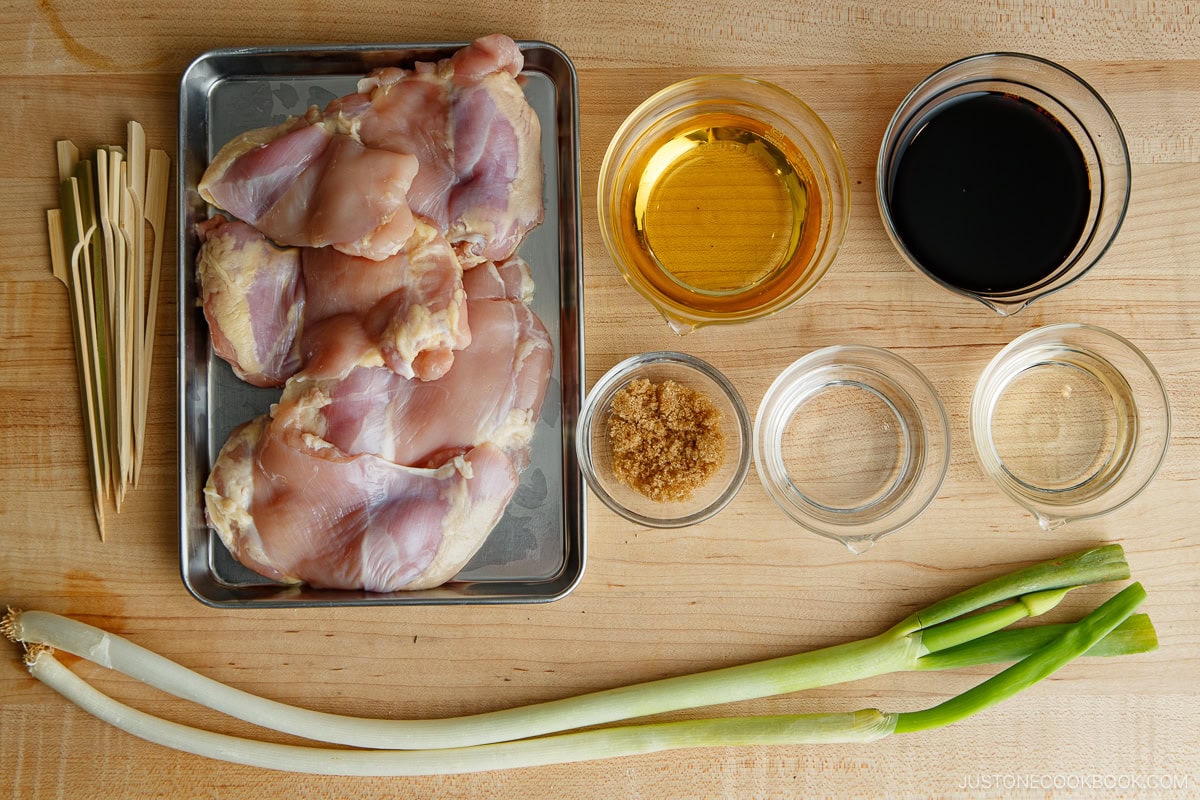 Yakitori Ingredients