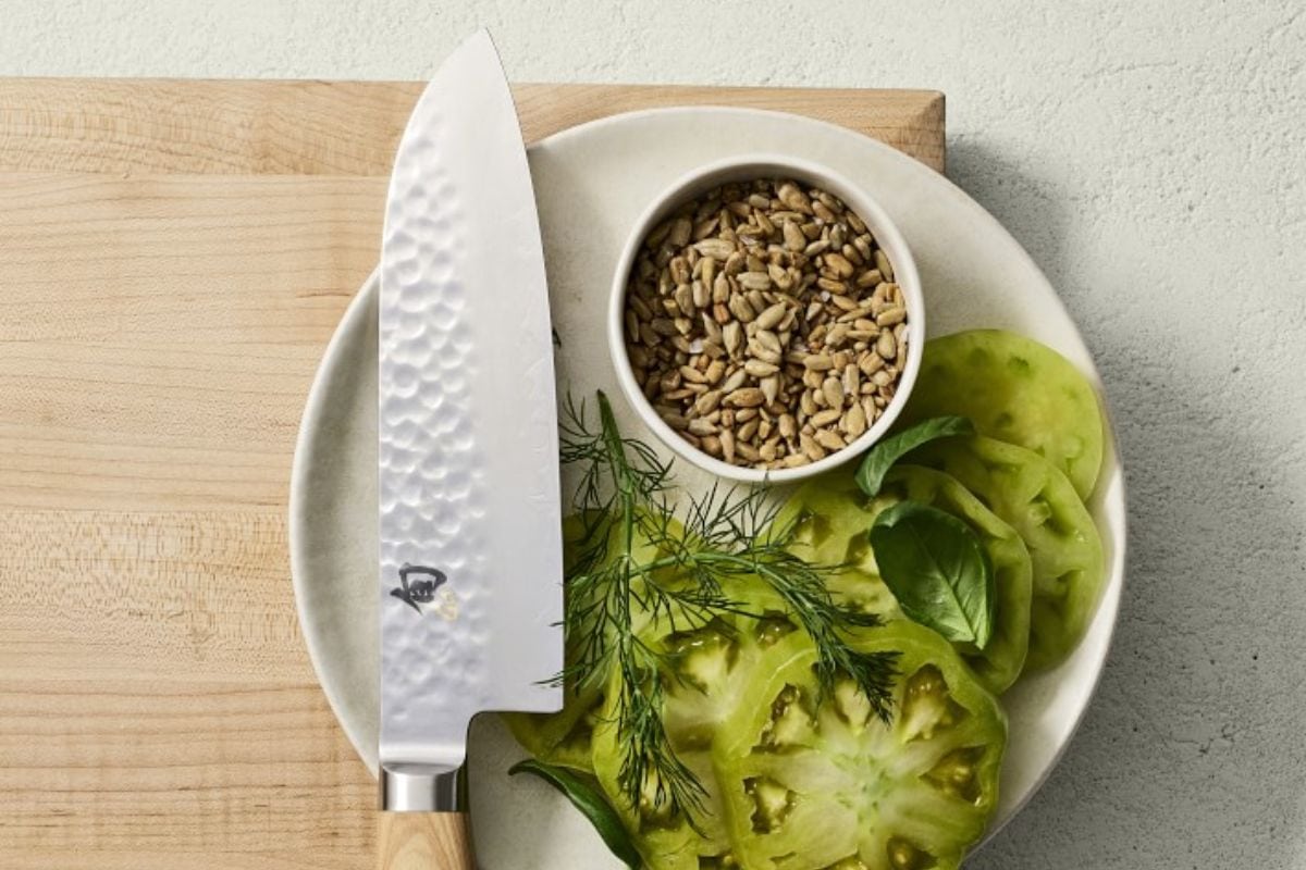 Shun Premier Blonde Santoku Knife