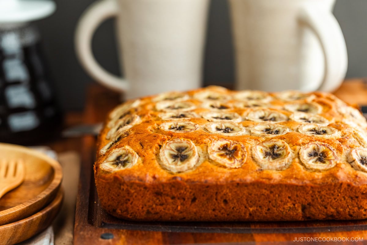 Banana Bread on a cutting board