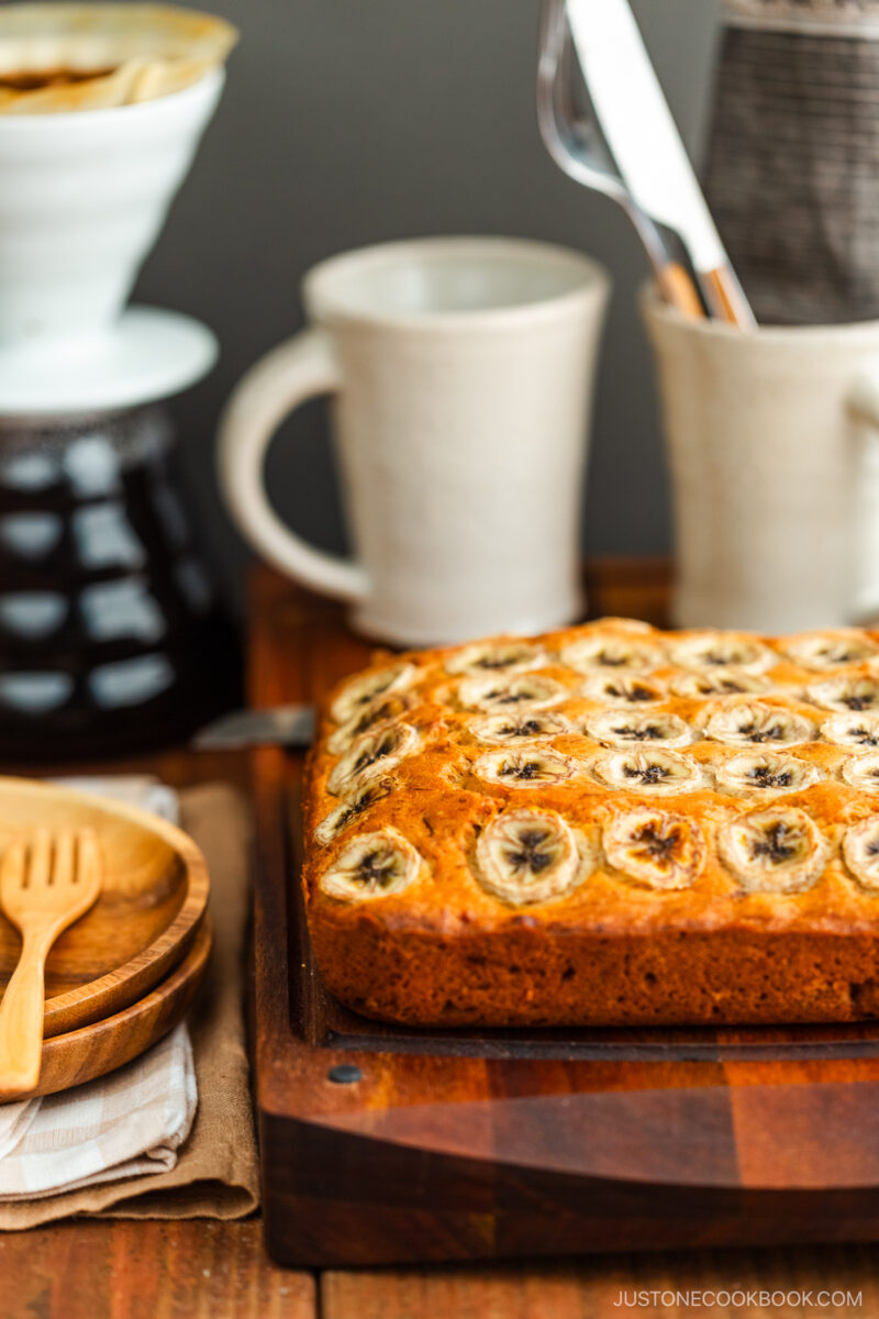 Banana Bread on a cutting board