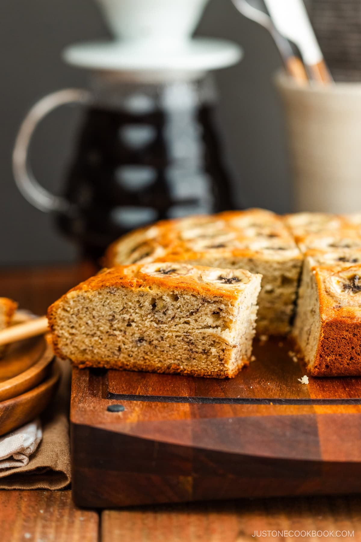 Banana Bread on a cutting board