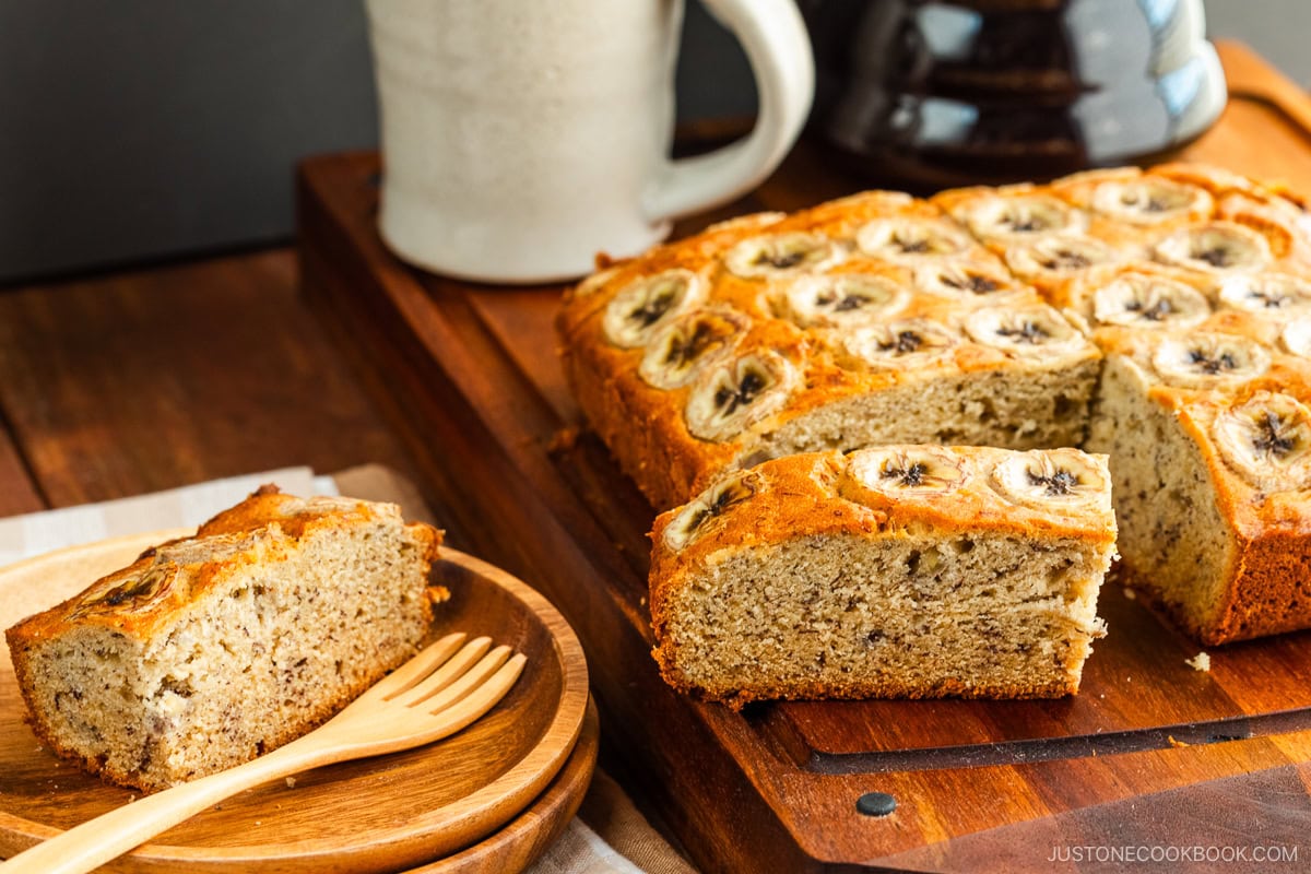 Banana Bread on a cutting board