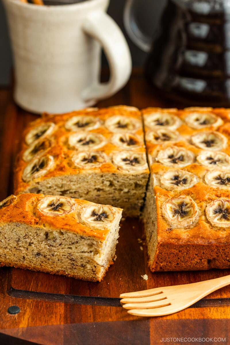 Banana Bread on a cutting board