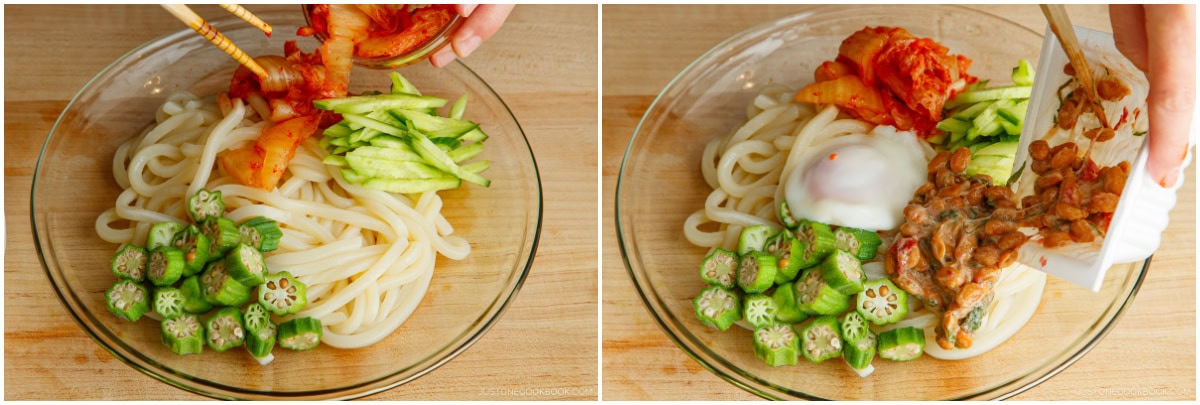 Cold Natto Udon 9