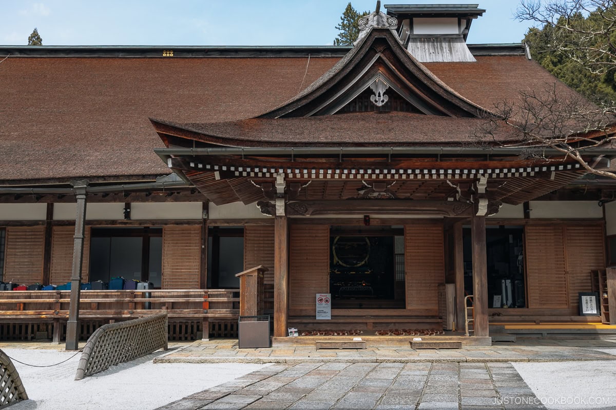 Temple entrance