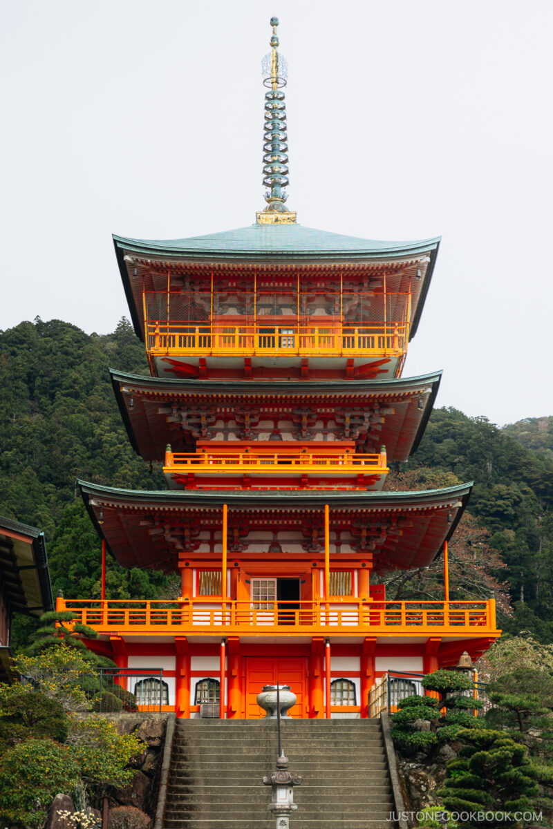 Three storied pagoda