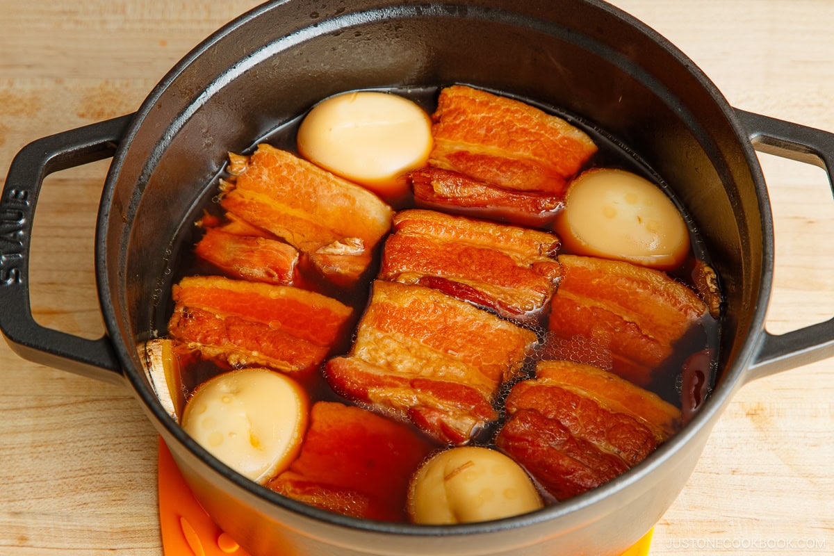 Braised Pork Belly (Kakuni)-step by step-92