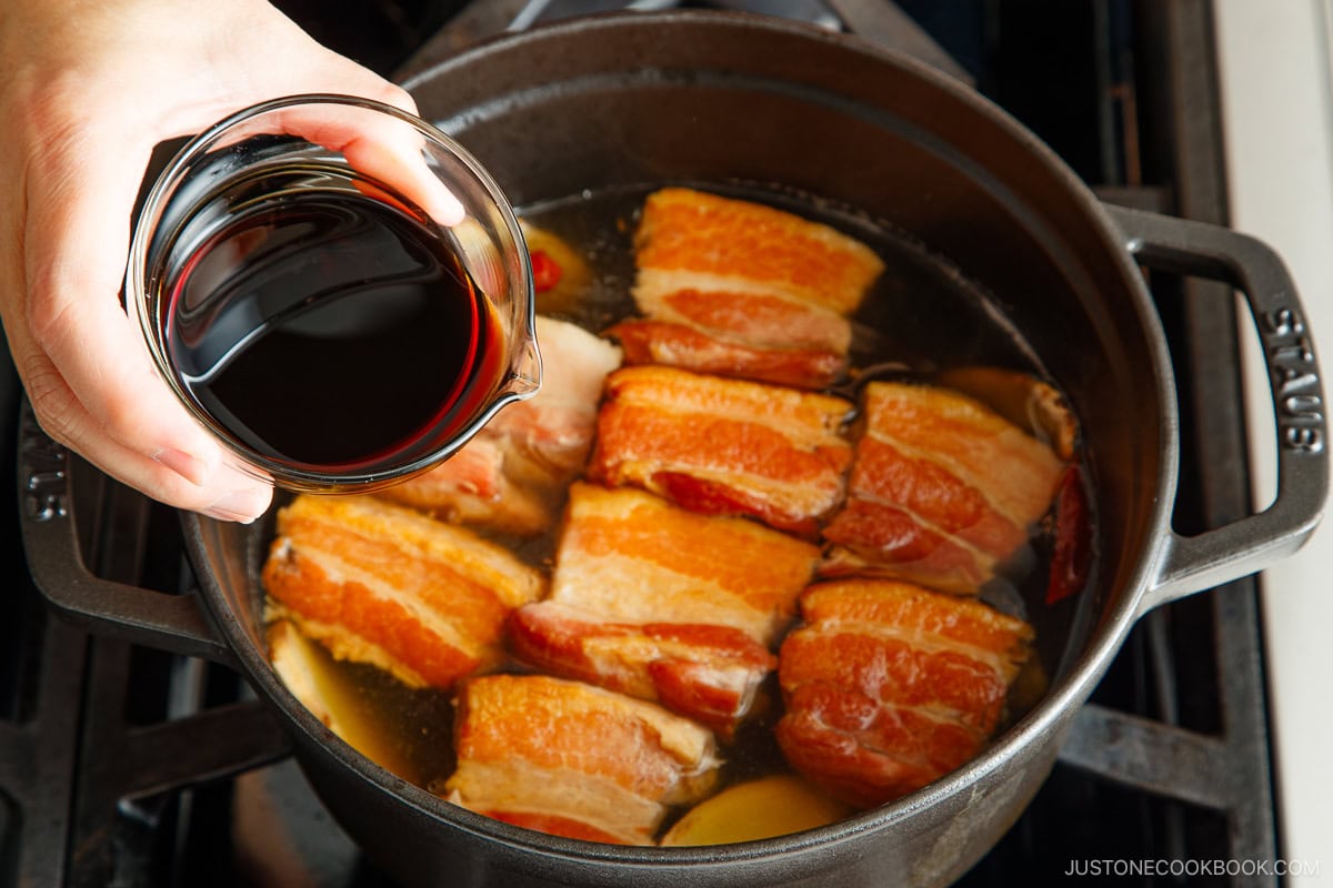 Braised Pork Belly (Kakuni)-step by step-92