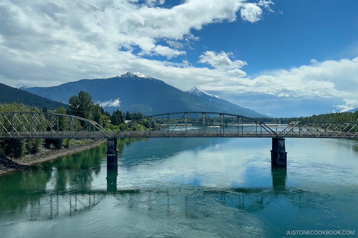 a bridge over Columbia river
