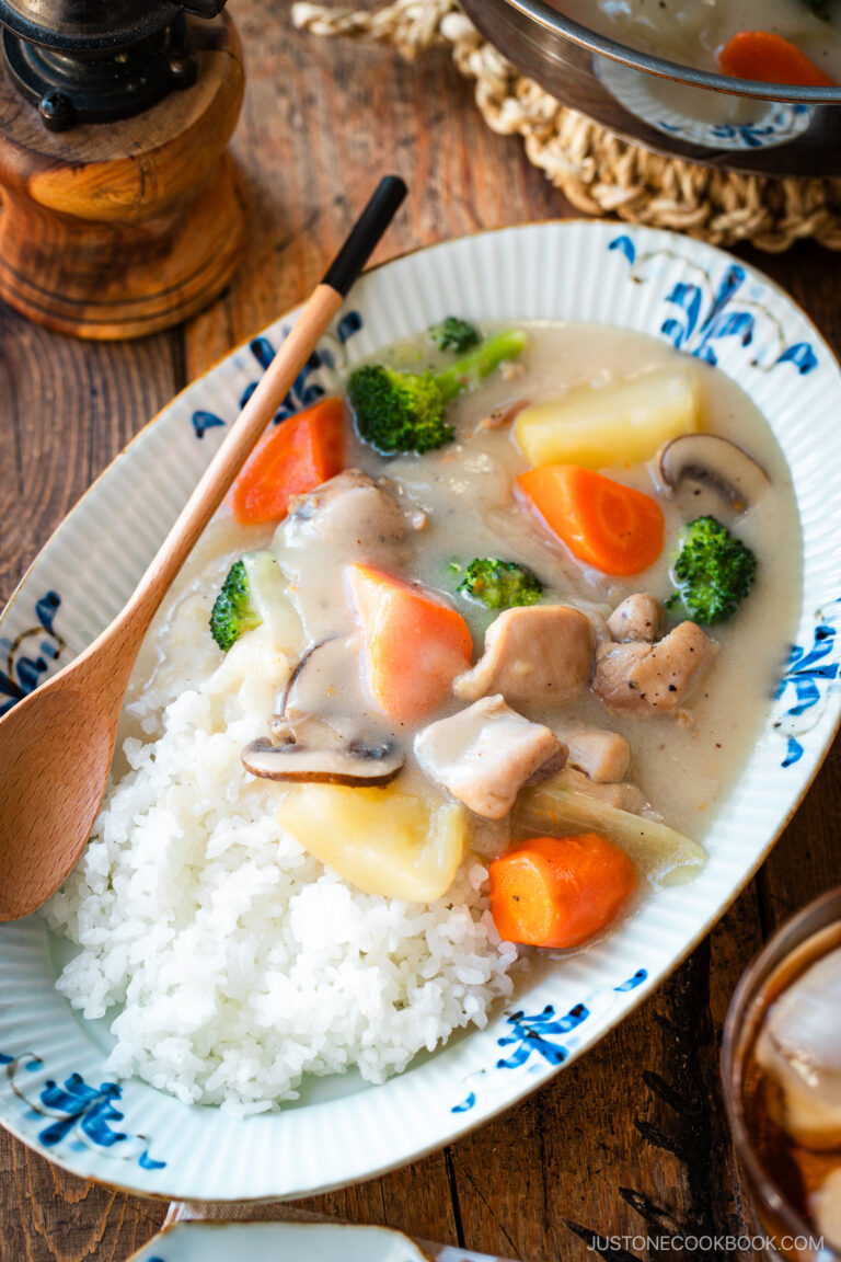 Easy Cream Stew (Video) • Just One Cookbook