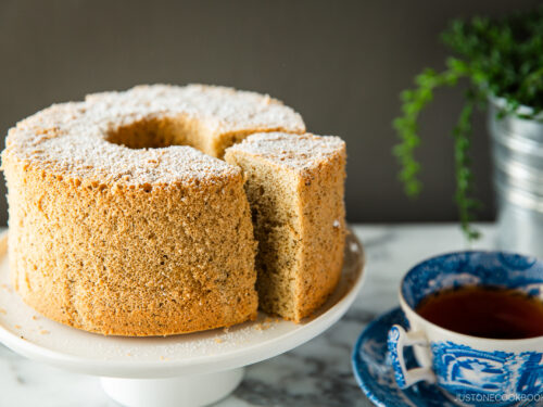 Earl Grey Chiffon Cake 紅茶シフォンケーキ • Just One Cookbook