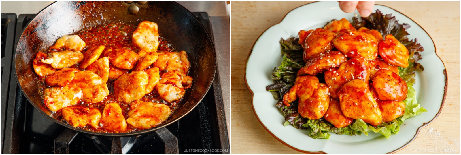 Honey Gochujang Chicken 11