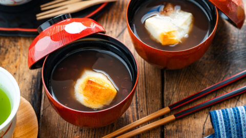 Zenzai (Sweet Red Bean Soup with Mochi) ぜんざい • Just One Cookbook