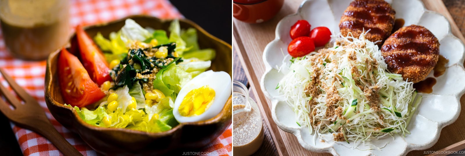 japanese style sesame dressing 胡麻ドレッシング • Just One Cookbook special edit:Boy & Unisex